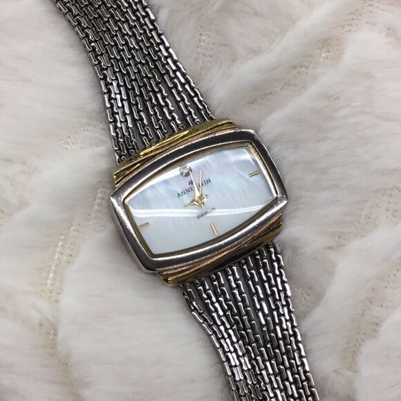 NEW AK Diamond mother of pearl face watch. - Picture 3 of 5